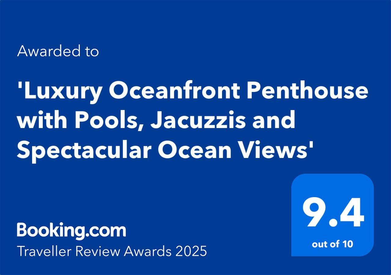 'Luxury Oceanfront Penthouse With Pools, Jacuzzis And Spectacular Ocean Views' Apartment Росарито Екстериор снимка